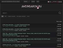 Tablet Screenshot of anisearch.ru
