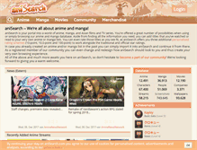 Tablet Screenshot of anisearch.com